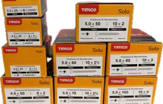 Screws, Bolts, Nails + other Fixings