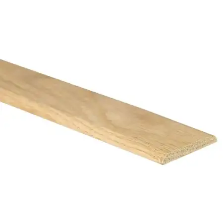 Click Here To Enlarge This Photo Of White Oak D-Shape 4mm x 21mm