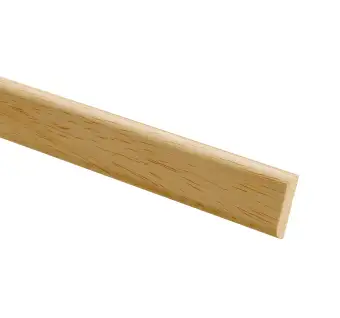 Light Hardwood D-Shape 6mm x 46mm
