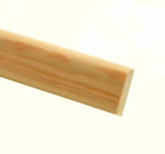 Pine Flat D-Shape 8mm x 34mm