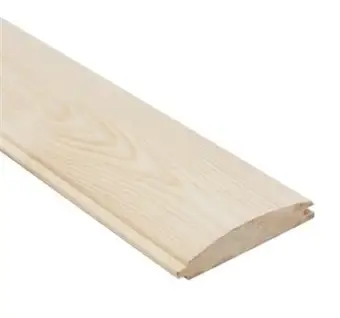 19mm x 95mm tongue & groove Loglap untreated