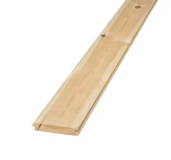 119mm x 20mm softwood Tongue & groove Floorboard