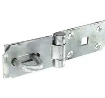 Securit S4711 Hasp and Staple 200mm Galvanised