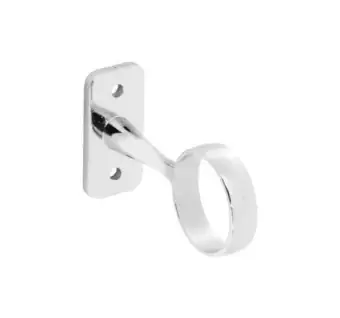 Centre Bracket Chrome Single - 25mm