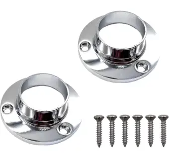 End Sockets Chrome 25mm