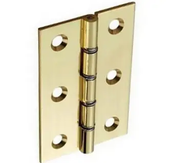 Polished Brass Butt Hinges DSW 1 pair