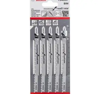 Bosch T345XF Progressor Jigsaw Blades Pack of 5