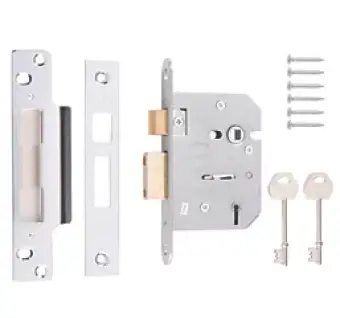 ERA 5 Lever Viscount Sashlock 76mm Chrome Plated
