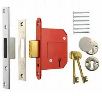 ERA 5 Lever Fortress Deadlock 76mm Chrome Plated