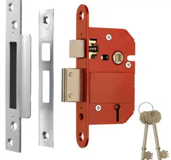 ERA 5 Lever Fortress Sashlock 76mm Chrome Plated