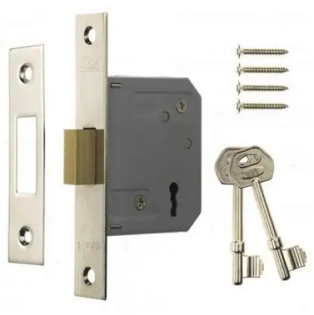 Click Here To Enlarge This Photo Of ERA 3 Lever Deadlock 67mm Chrome Plated