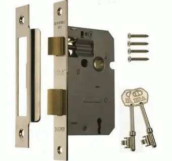 ERA 3 Lever Sashlock 76mm Chrome Plated