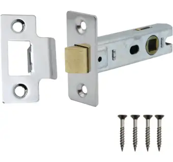 Tubular Latch Chrome Plated